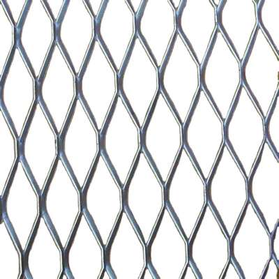 customized small hole diamond raised stainless steel expanded metal mesh